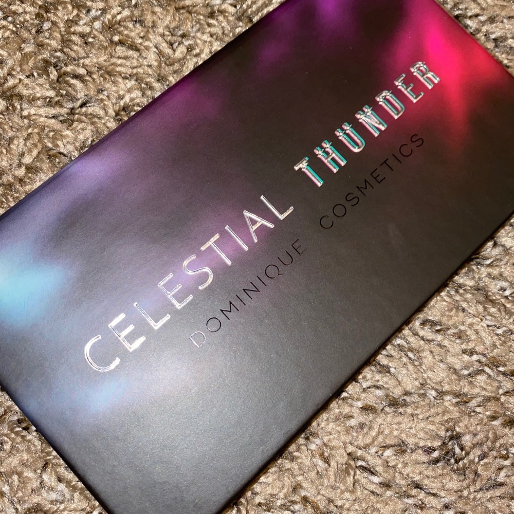 Celestial thunder Dominique cosmetics pallet